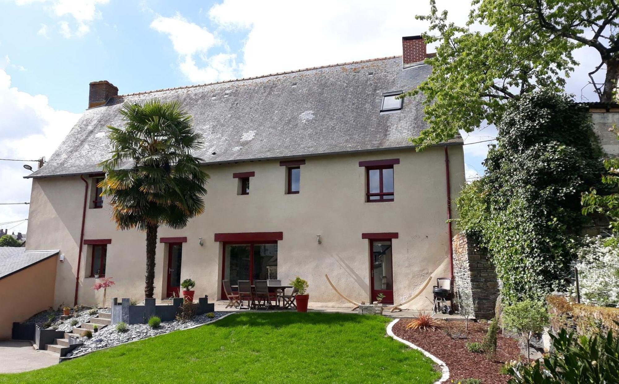 Appartement dans maison de 1789 au centre de Vitré Exterior foto
